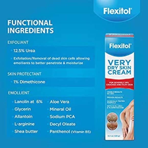 Flexitol Very Dry Skin Cream Rich Moisturizing Body Cream - Picture 8 of 17